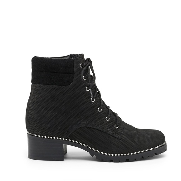 Botkier Shoes - Botkier Alexa Black Suede Hiker Boots Size 7